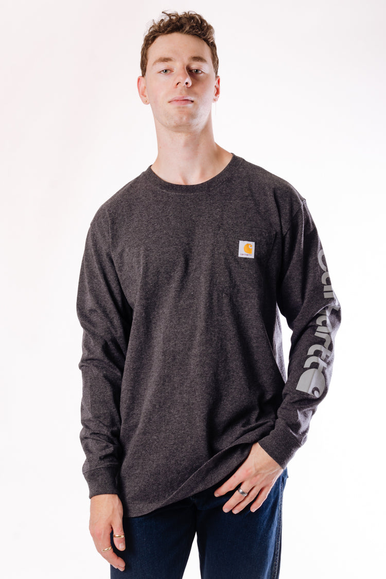 Loose Fit Heavyweight Graphic Long Sleeve - CRH