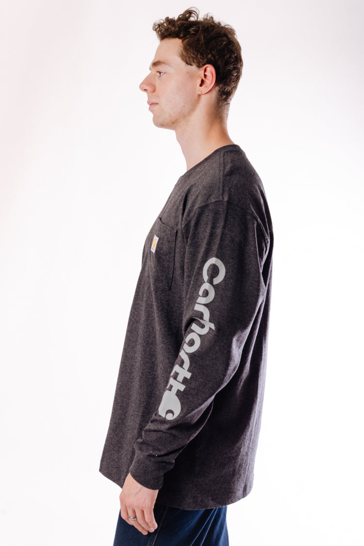 Loose Fit Heavyweight Graphic Long Sleeve - CRH