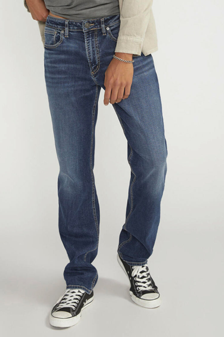 Machray Athletic Fit Straight Jeans