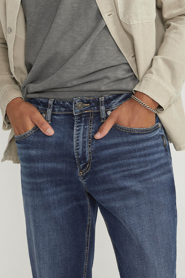 Machray Athletic Fit Straight Jeans