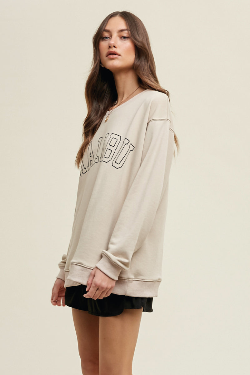 Malibu Sweatshirt - NAT