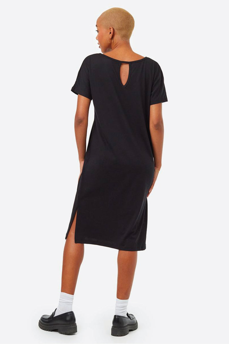 Meadow Tee Dress - BLK