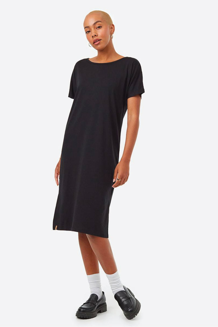 Meadow Tee Dress - BLK