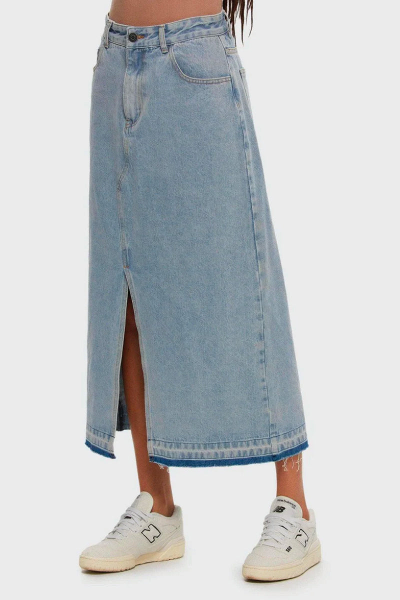 Midi Denim Skirt - LBL