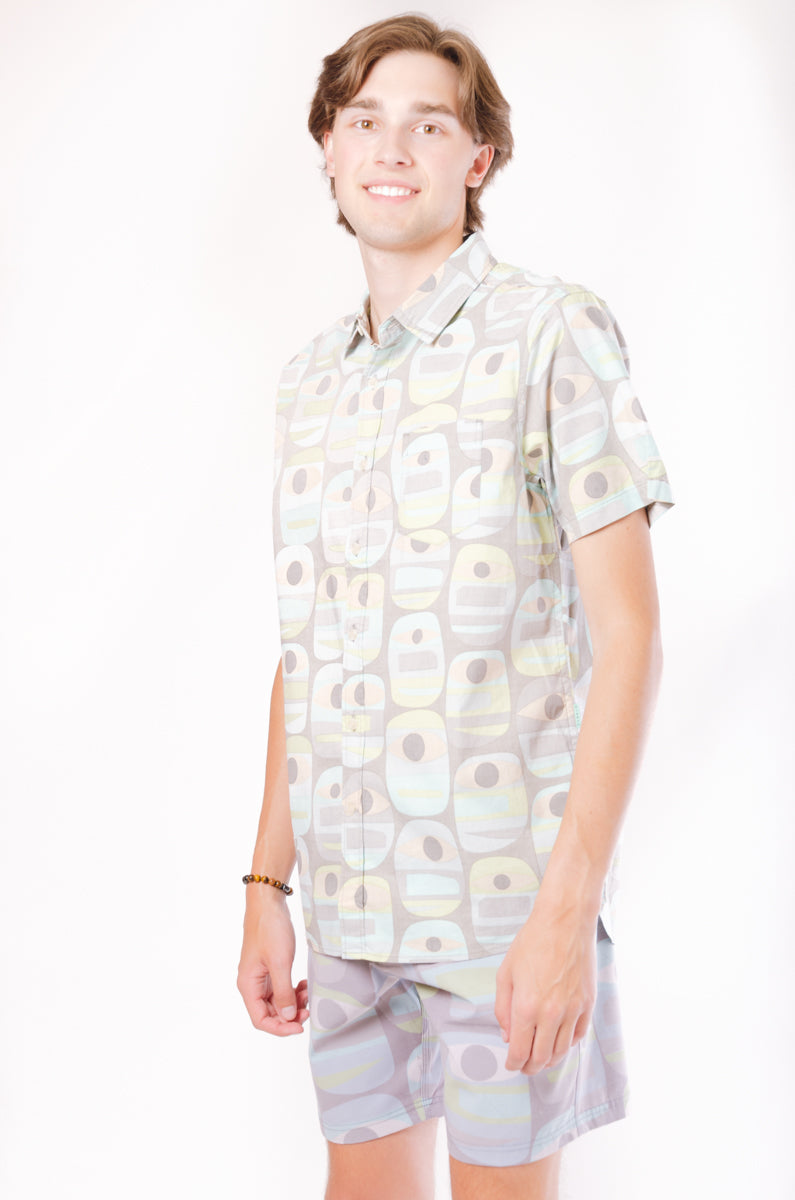 Mind's Eye Eco Button Up Shirt - JAD