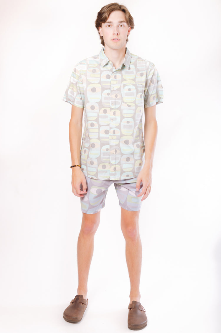 Mind's Eye Eco Button Up Shirt - JAD