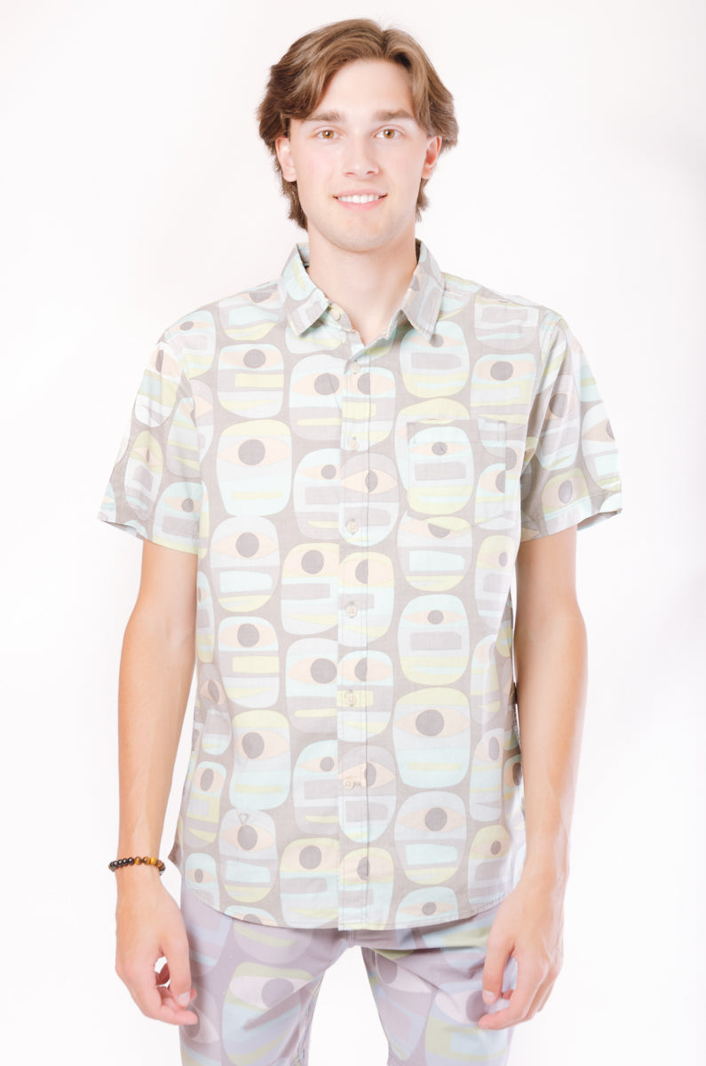 Mind's Eye Eco Button Up Shirt - JAD