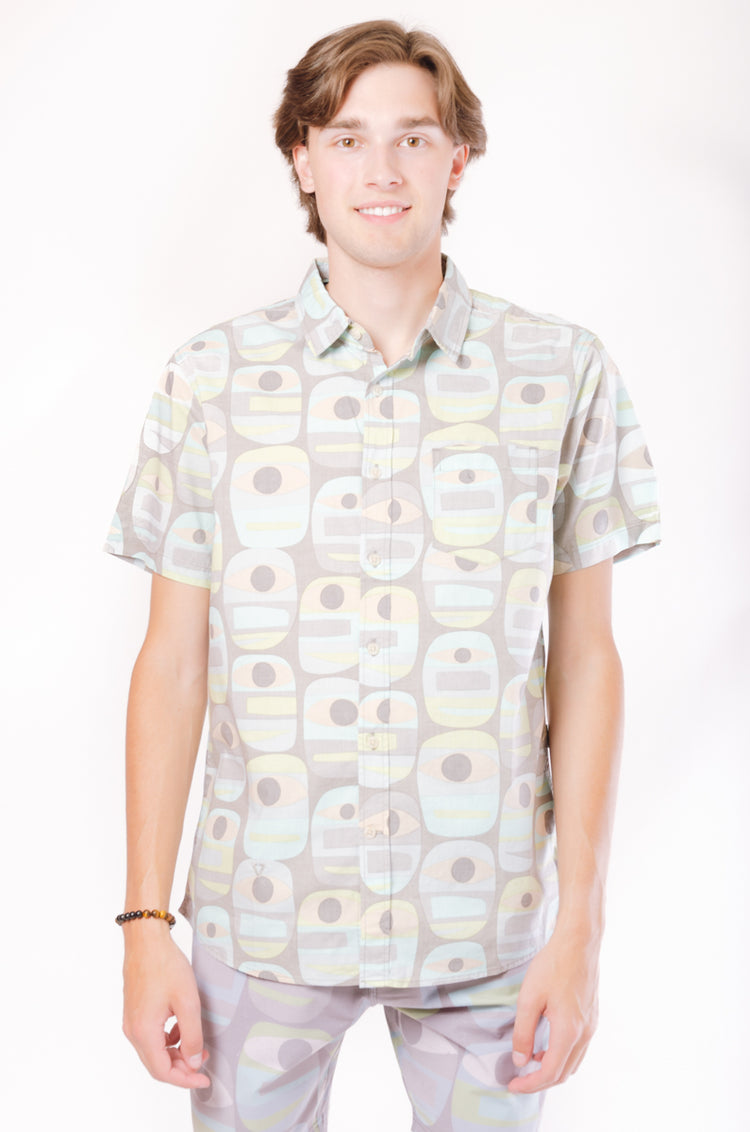 Mind's Eye Eco Button Up Shirt - JAD