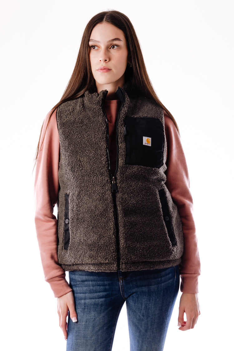 Montana Relaxed Fit Reversible Vest - BLK