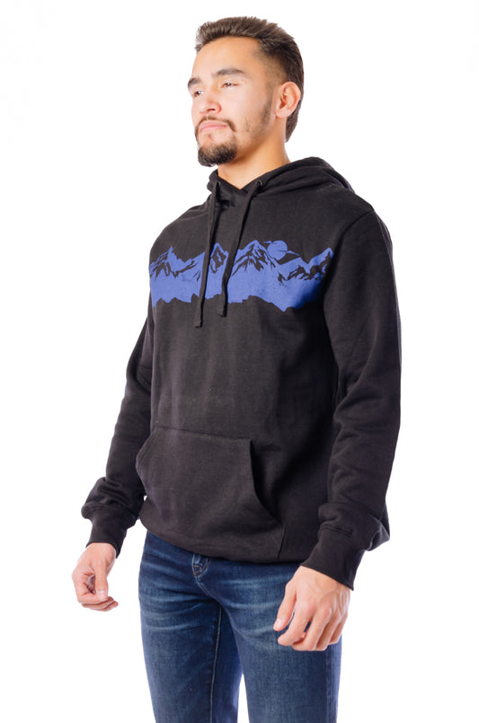 Mountain Range Hoodie - BLK