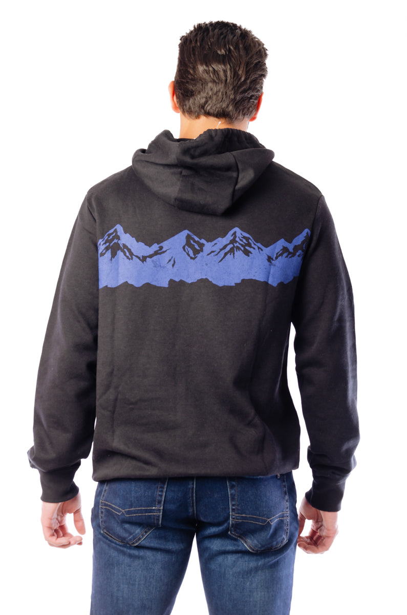 Mountain Range Hoodie - BLK