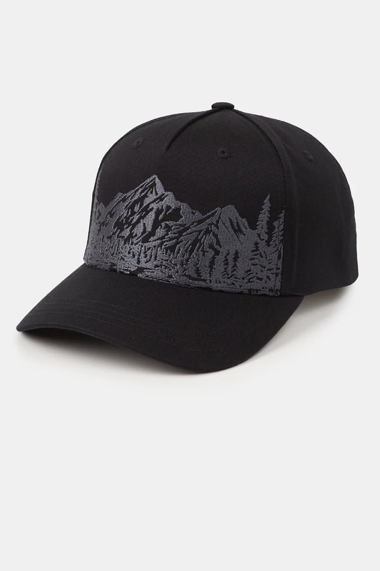 Mountain Scenic Altitude Hat - BLK