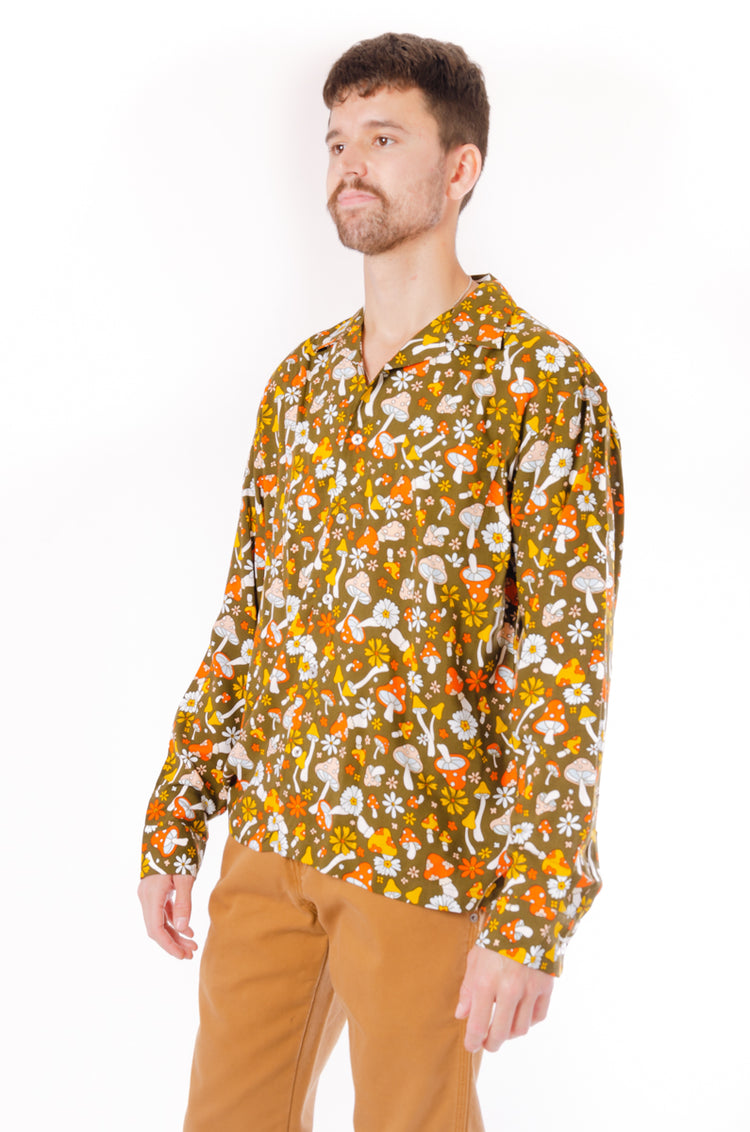 Mushrooms Button Up - OLV