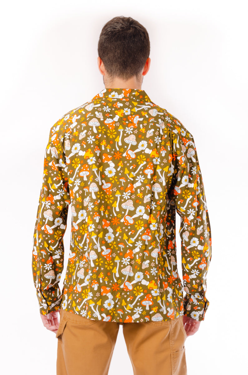 Mushrooms Button Up - OLV