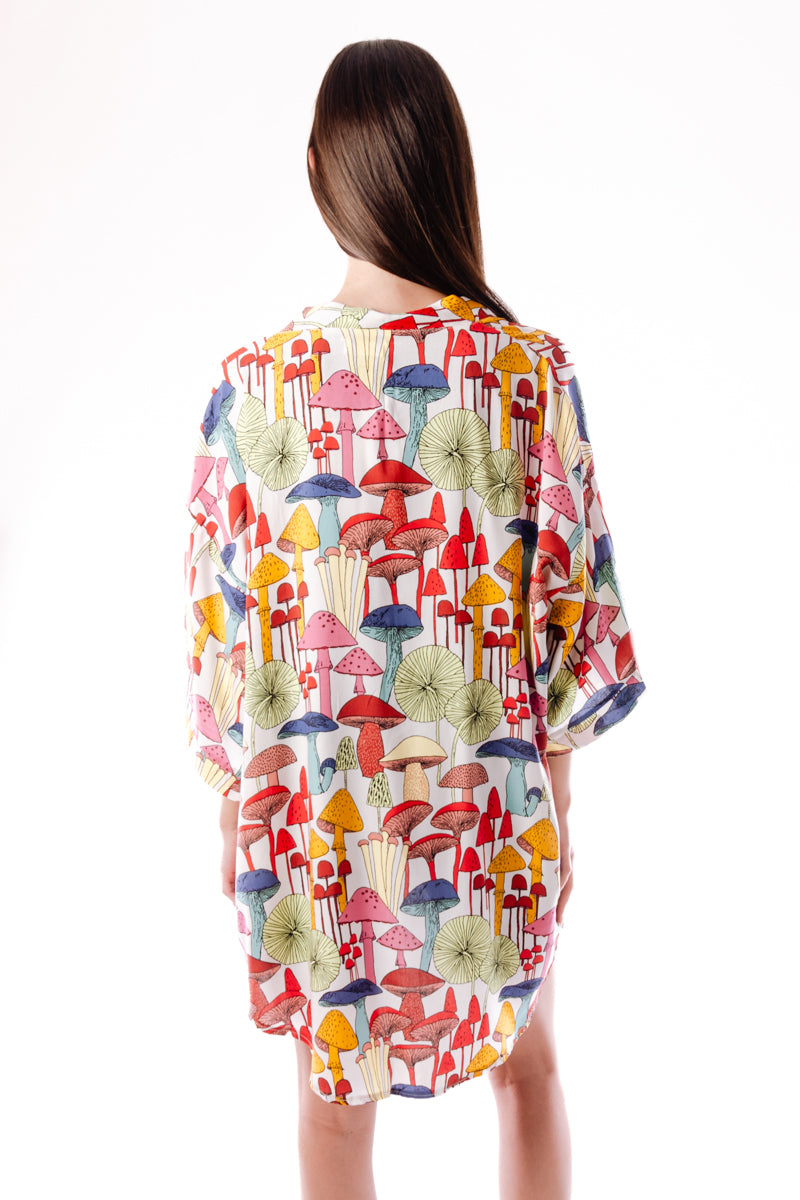 Mushrooms Kimono - MUL