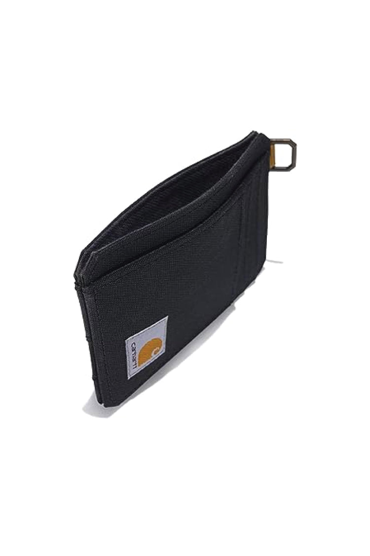 Nylon Duck Front Pocket Wallet - BLK