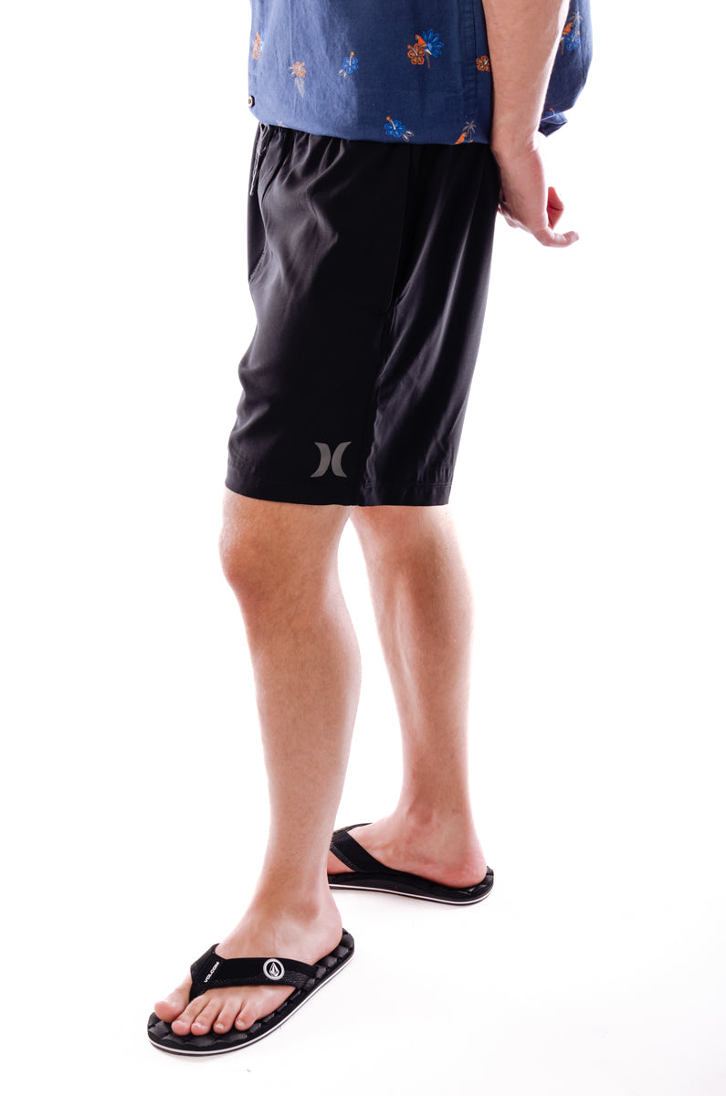 One & Only Solid Volley Shorts - Black