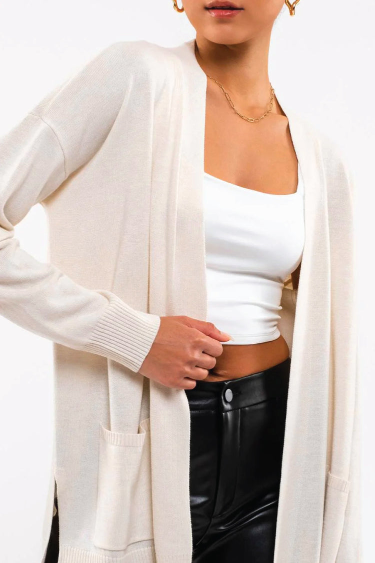 Open Front Cardigan - OAT