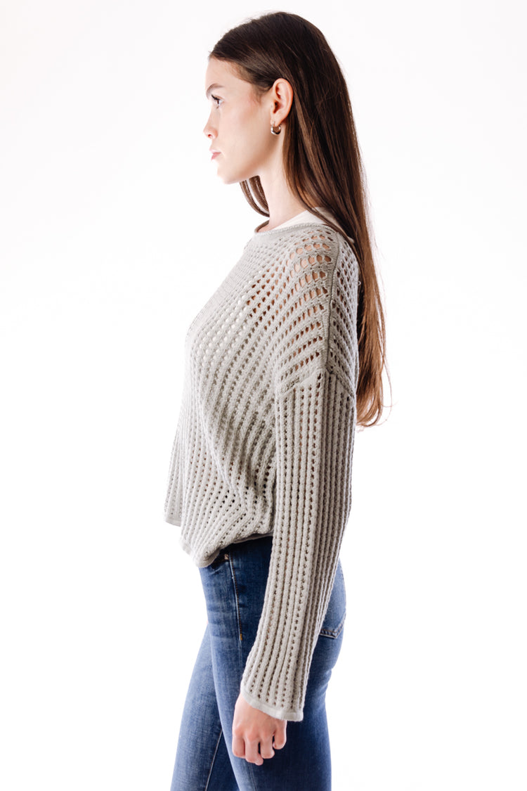 Open Knit Sweater - MNT