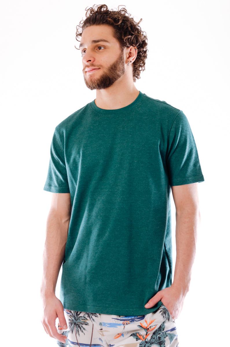 Ottoman Ribbed Tee - HUN