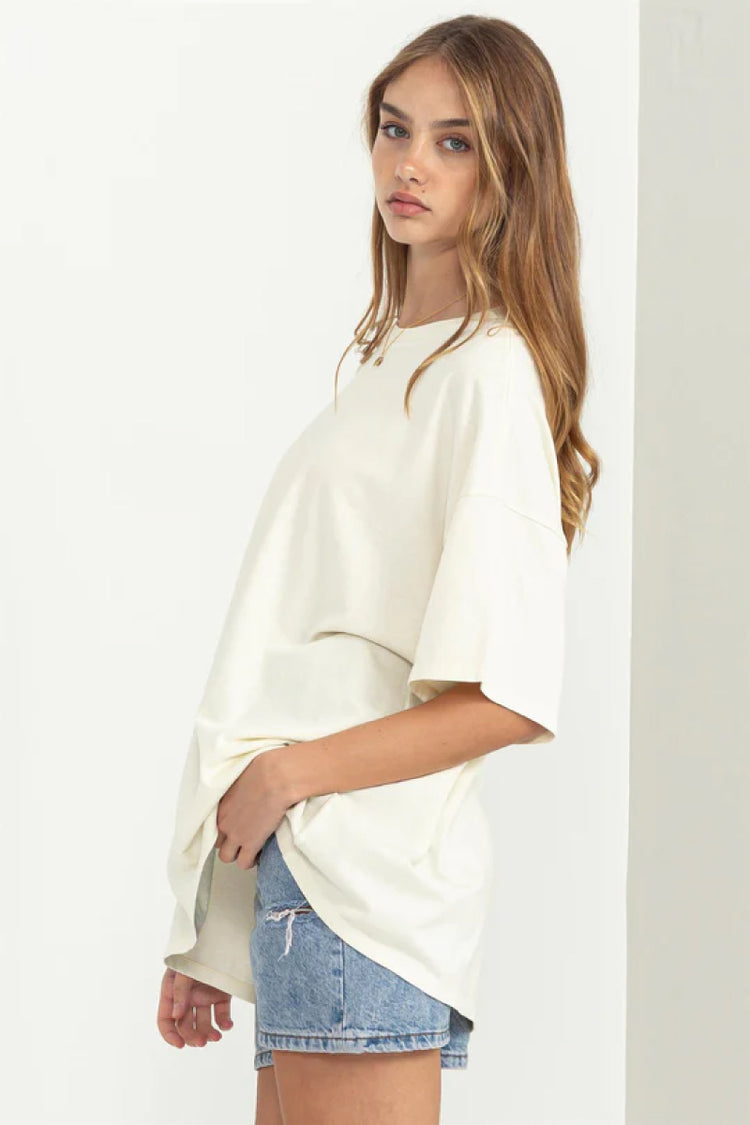 Oversize Boyfriend Tee - CRM