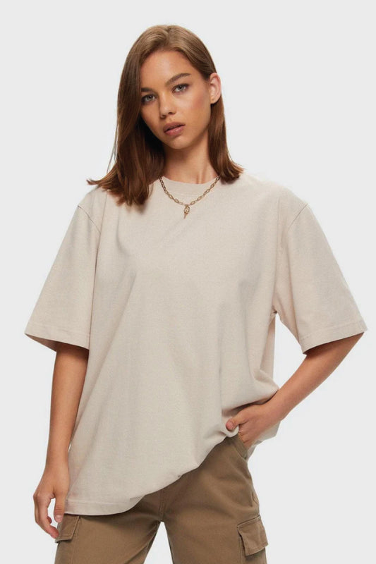 Oversized Boyfriend Tee - IVR