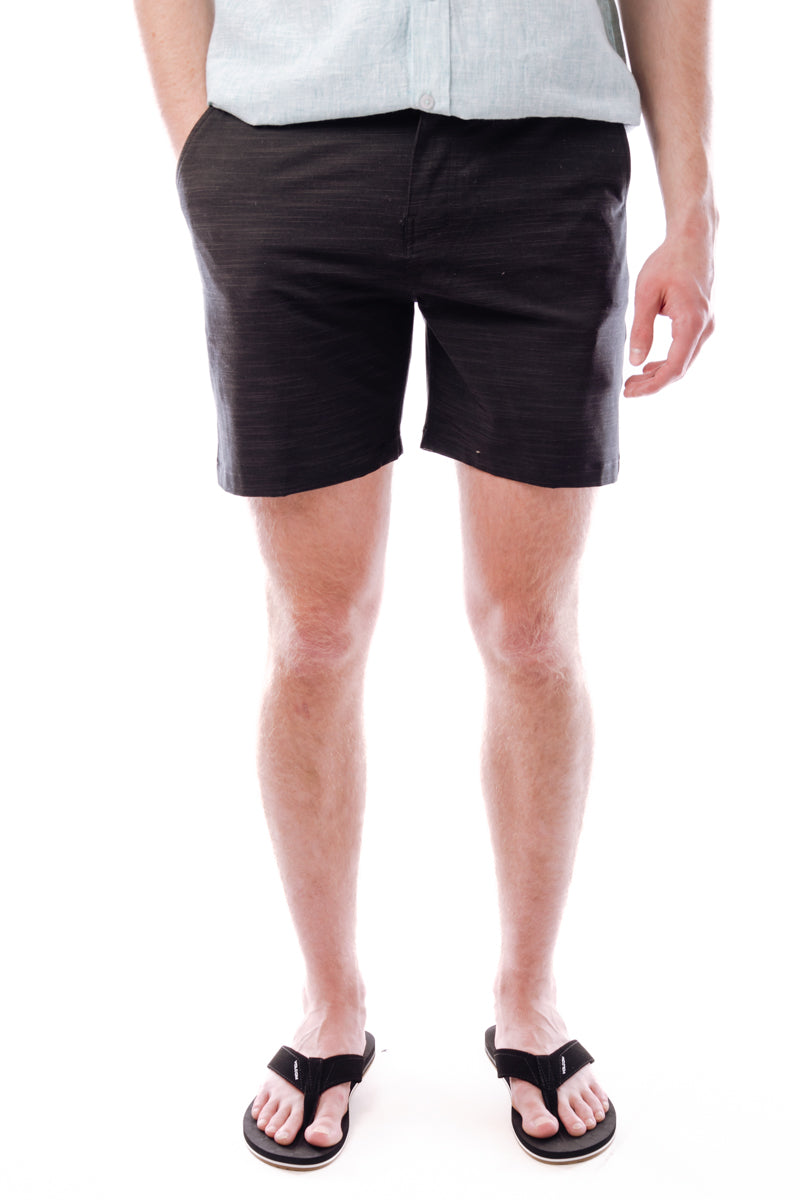 Phantom Slub Shorts - Black