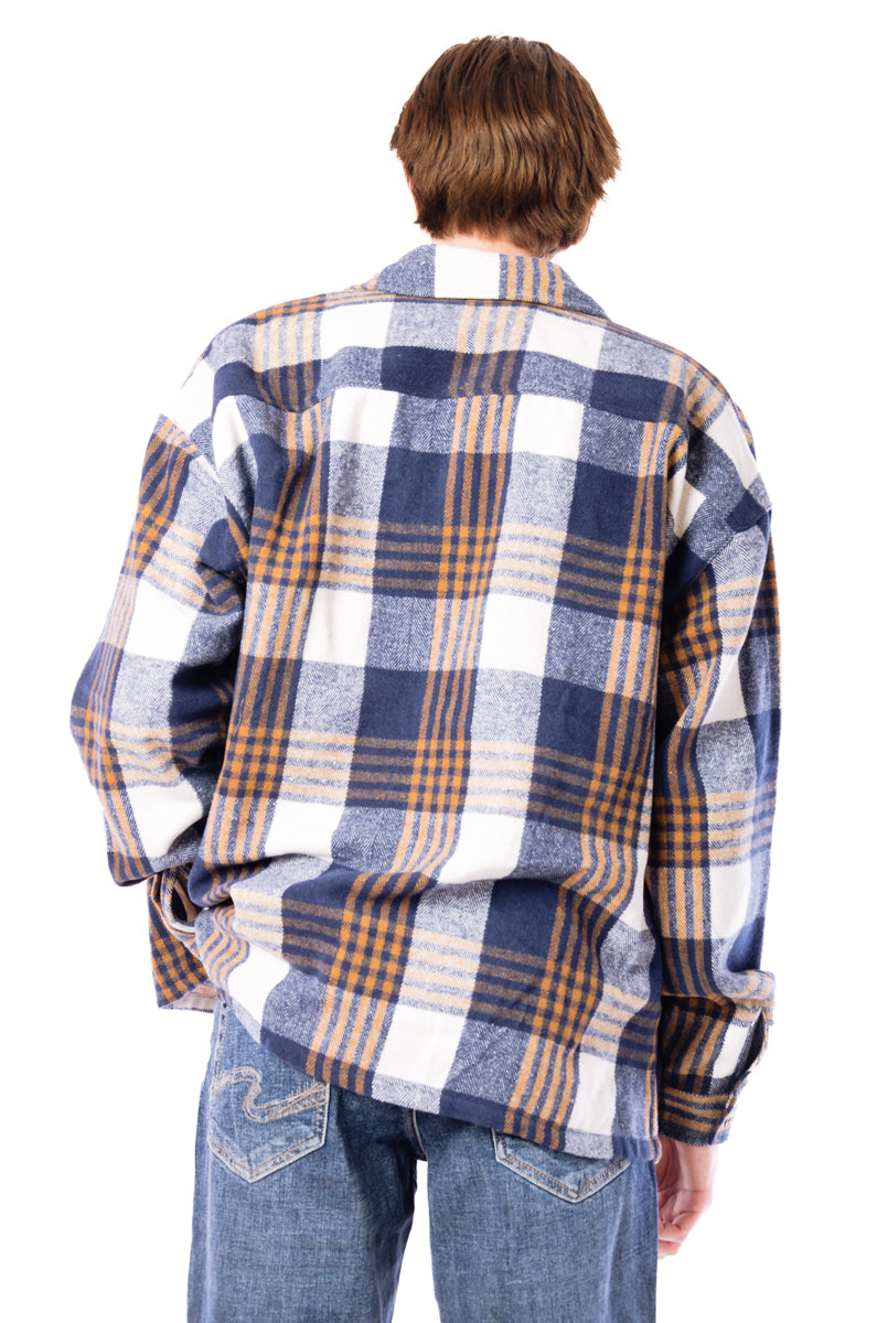 Plaid Performance Flannel Workshirt  - BLB