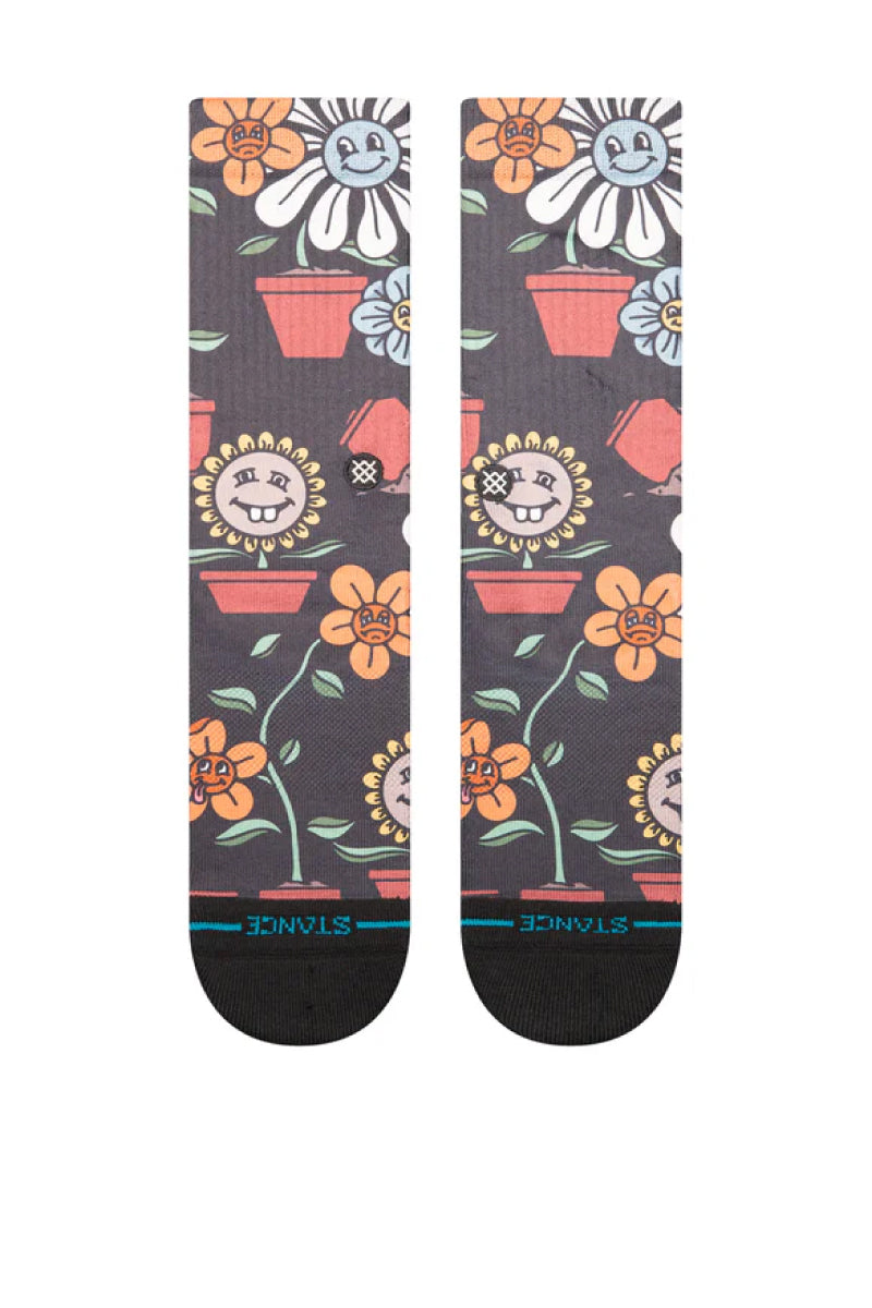 Planted Crew Sock - BLK