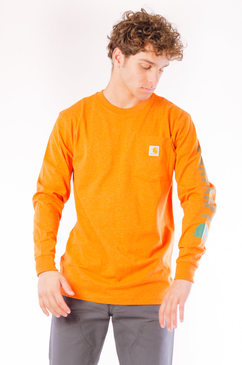 Pocket Outline Logo Long Sleeve - MRM