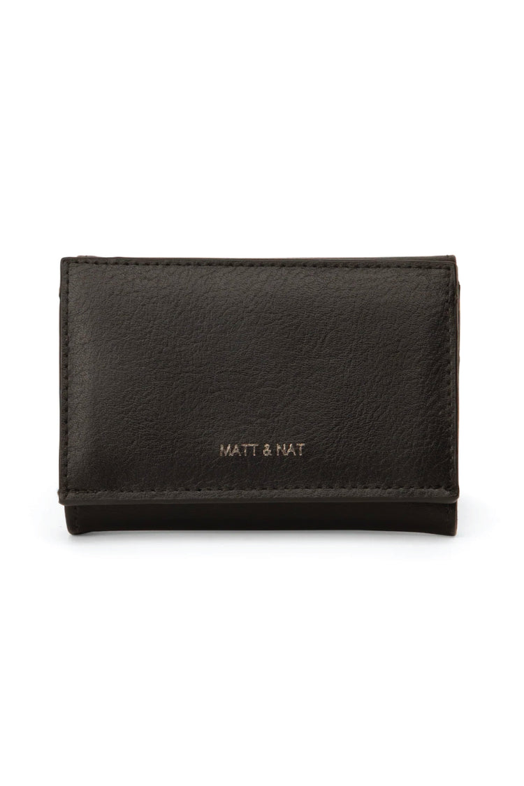 Poem Folded Wallet - Black - BLK