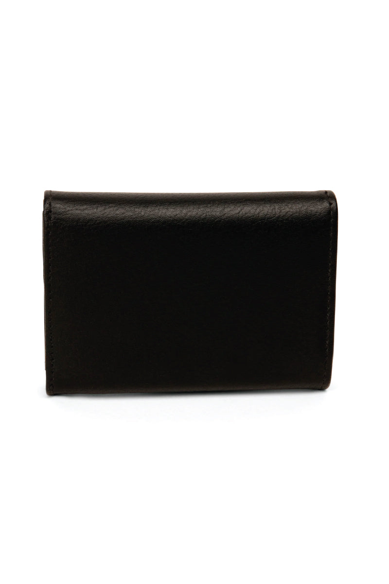 Poem Folded Wallet - Black - BLK