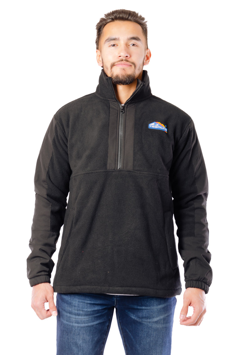 Polar Fleece 1/2 Zip - BLK