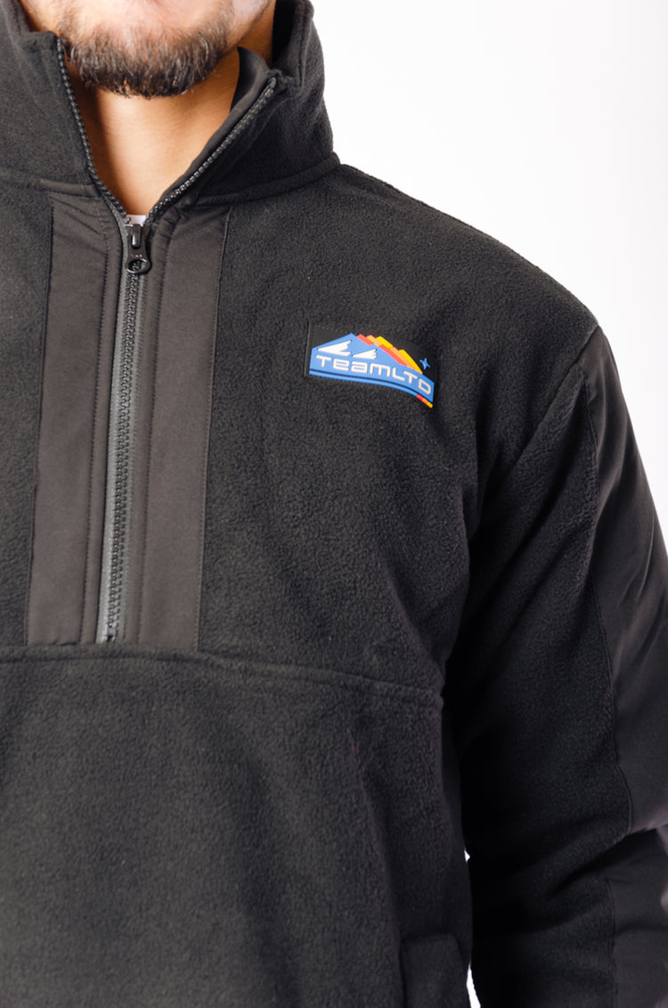 Polar Fleece 1/2 Zip - BLK