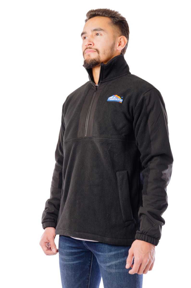 Polar Fleece 1/2 Zip - BLK