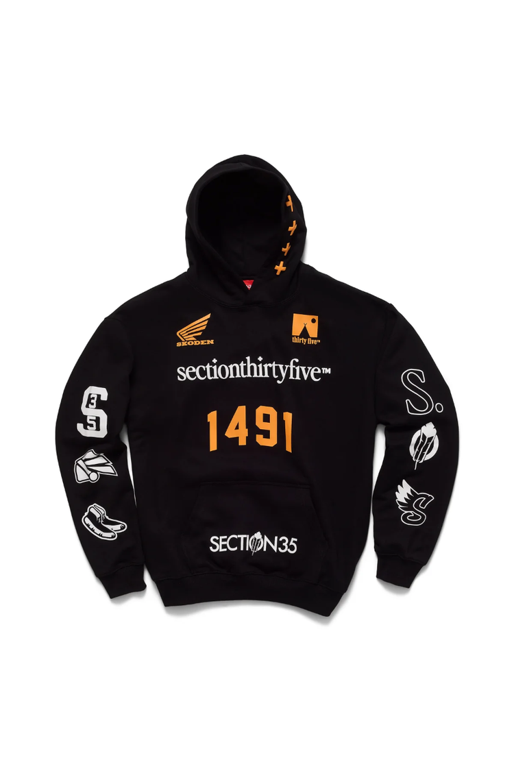 Por Vida Hoodie - BLK