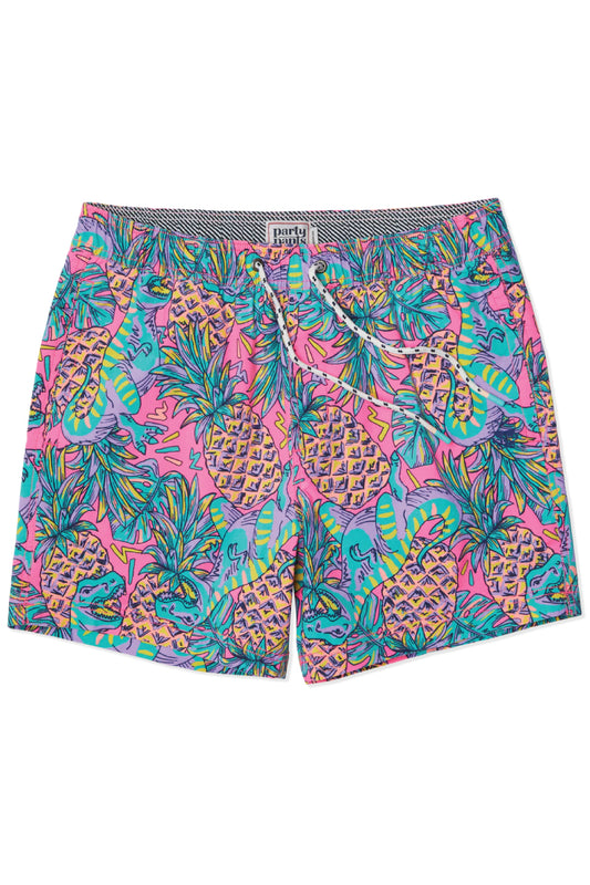 Primal Pines Swim Shorts - PNK