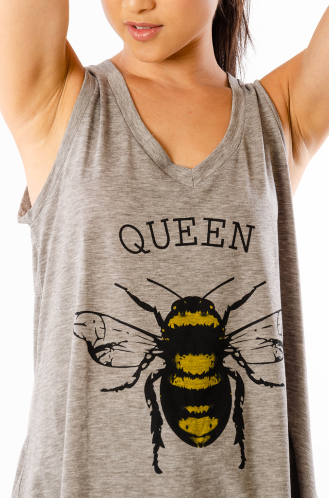 Queen Bee Tank - GRY