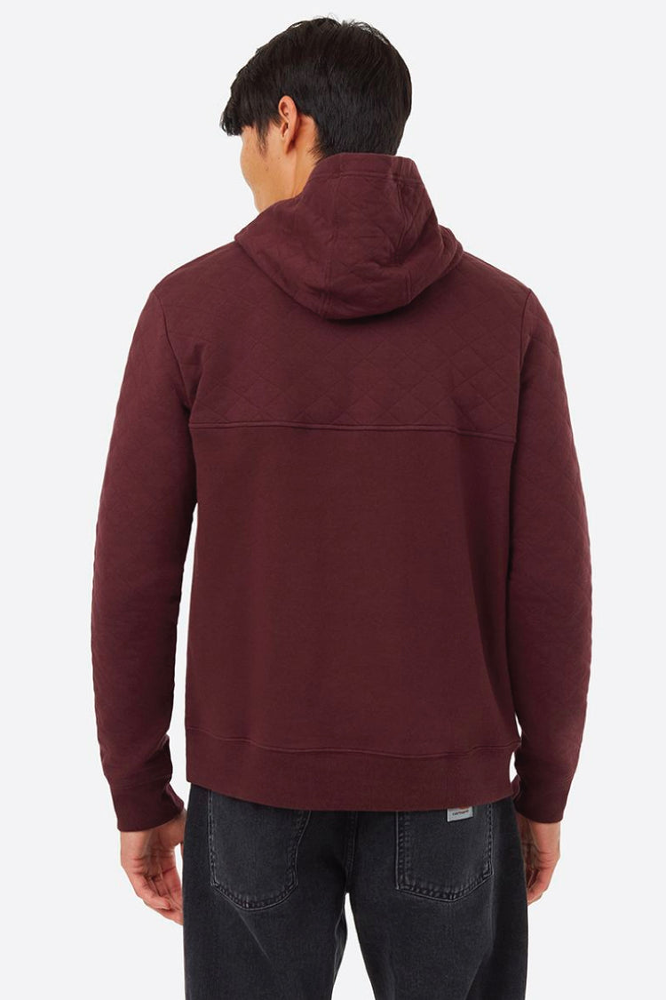 Quilted Block Hoodie - MUL