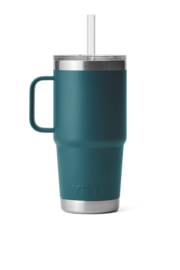 Rambler 25 oz Straw Mug - Agave Teal - ATL