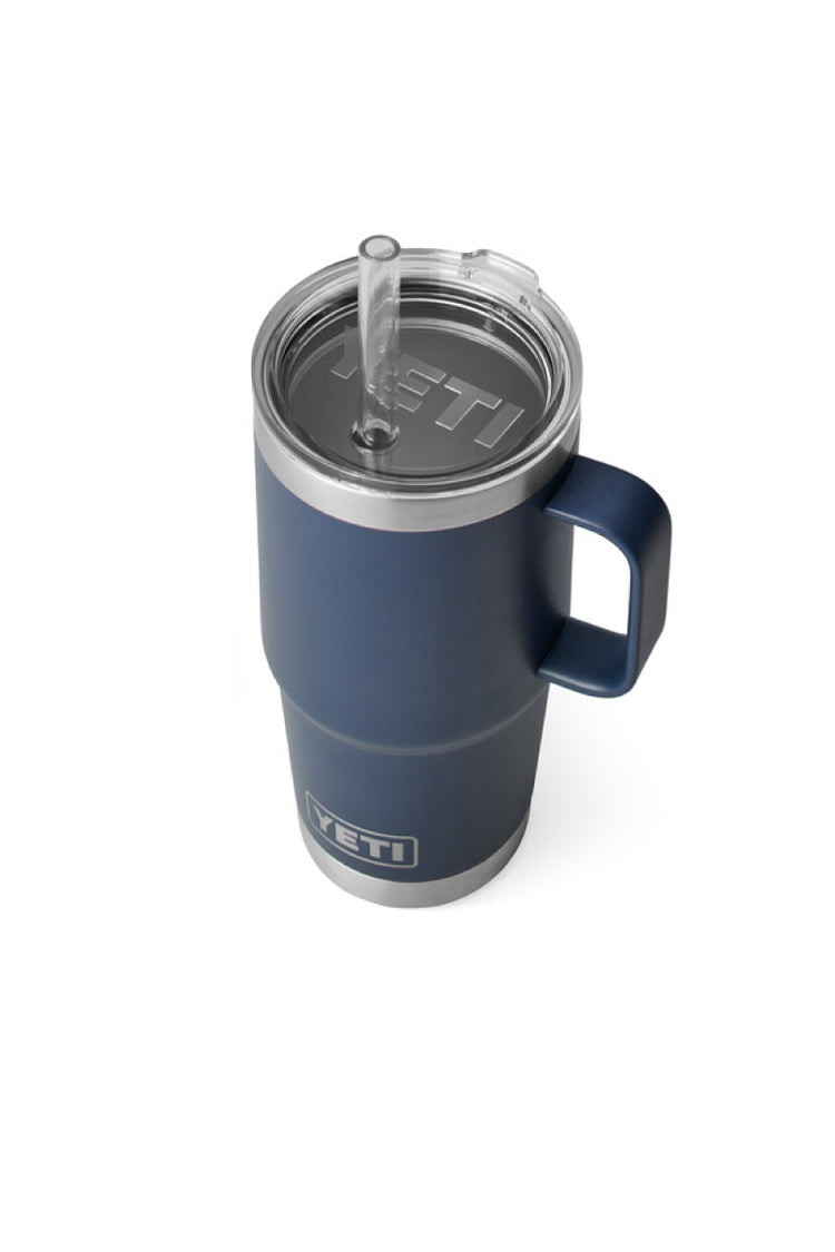 Rambler 25 oz Straw Mug - Navy - NVY