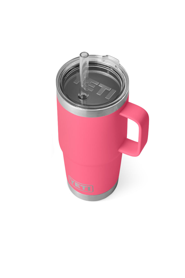 Rambler 25 oz Straw Mug - Tropical Pink - TPK