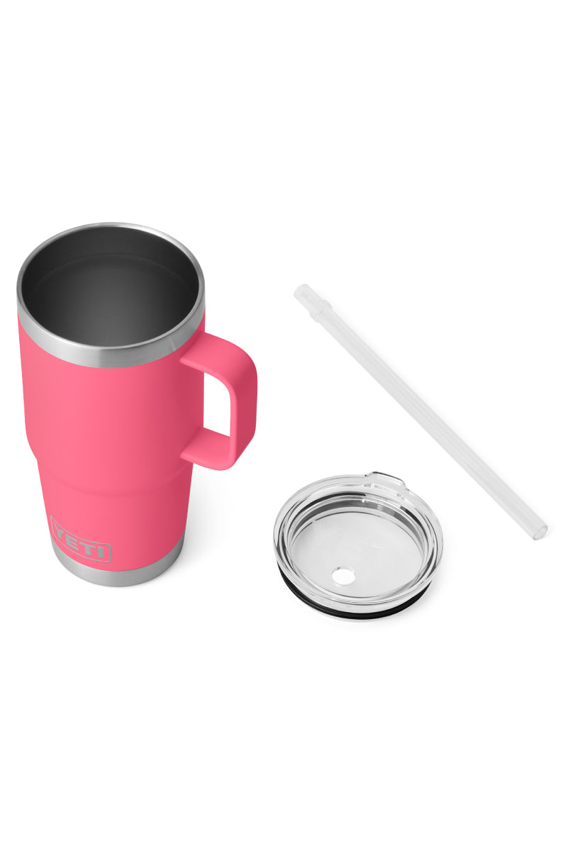 Rambler 25 oz Straw Mug - Tropical Pink - TPK