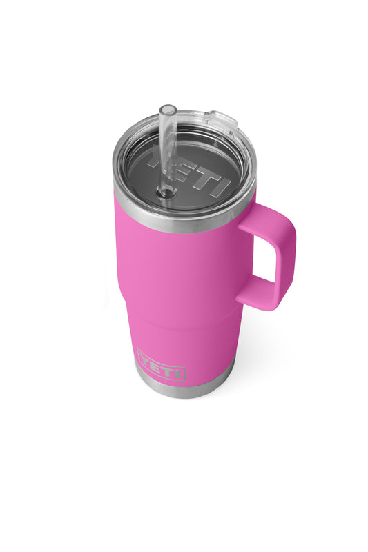 Rambler 25 oz Straw Mug - Wildflower Fuchsia - WFF