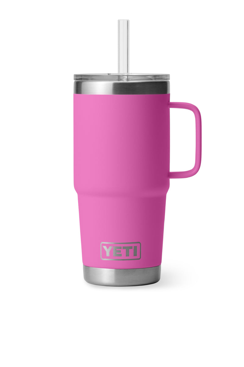 Rambler 25 oz Straw Mug - Wildflower Fuchsia - WFF