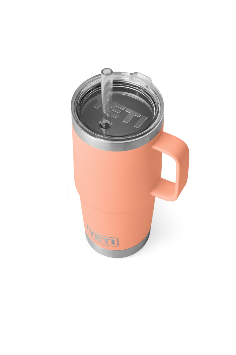 Rambler 25 oz Straw Mug - Lowcountry Peach - LCP