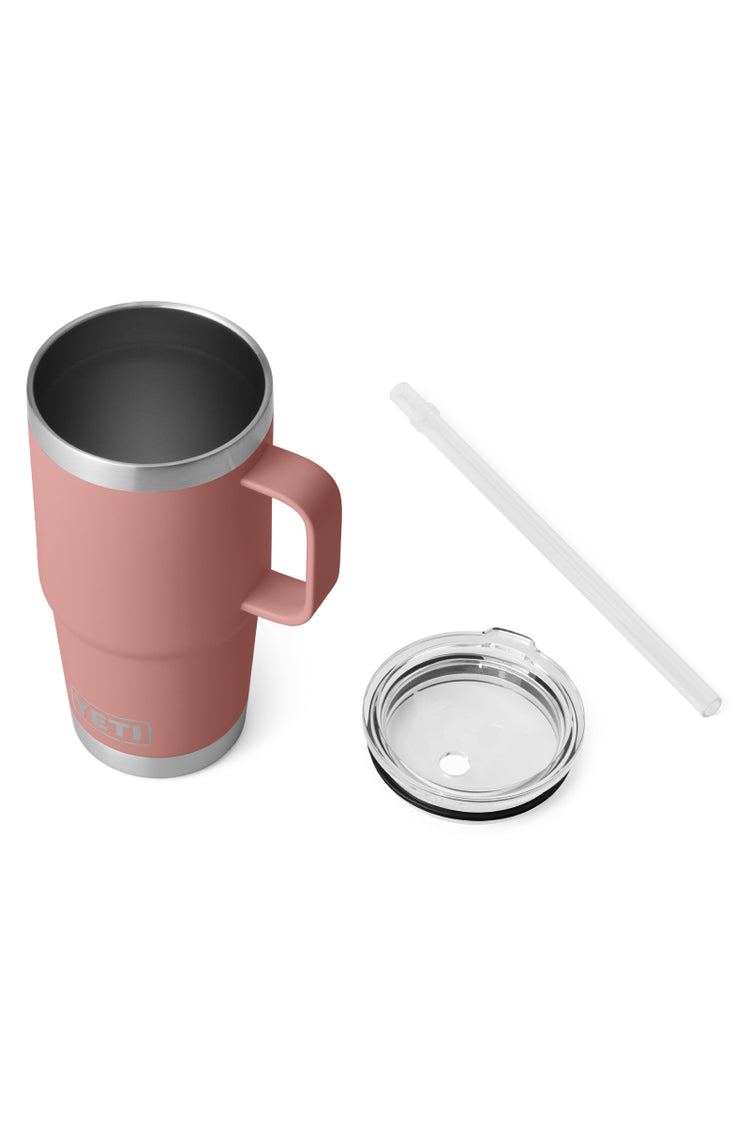 Rambler 25 oz Straw Mug - Sandstone Pink - SSP