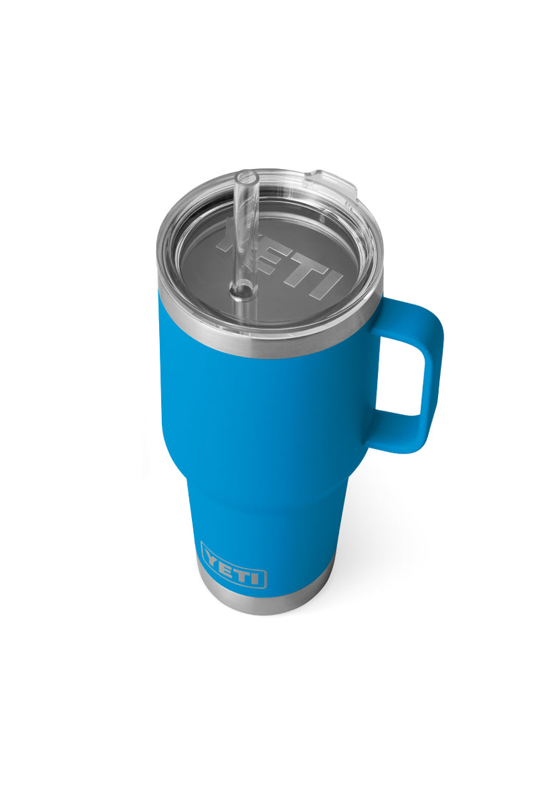 Rambler 35 oz Straw Mug - Big Wave Blue - BWB