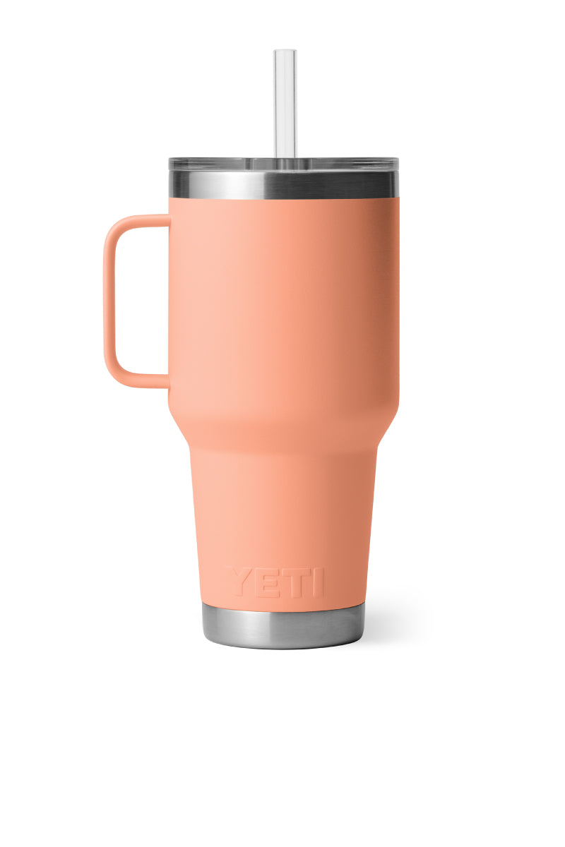 Rambler 35 oz Straw Mug - Lowcountry Peach - LCP