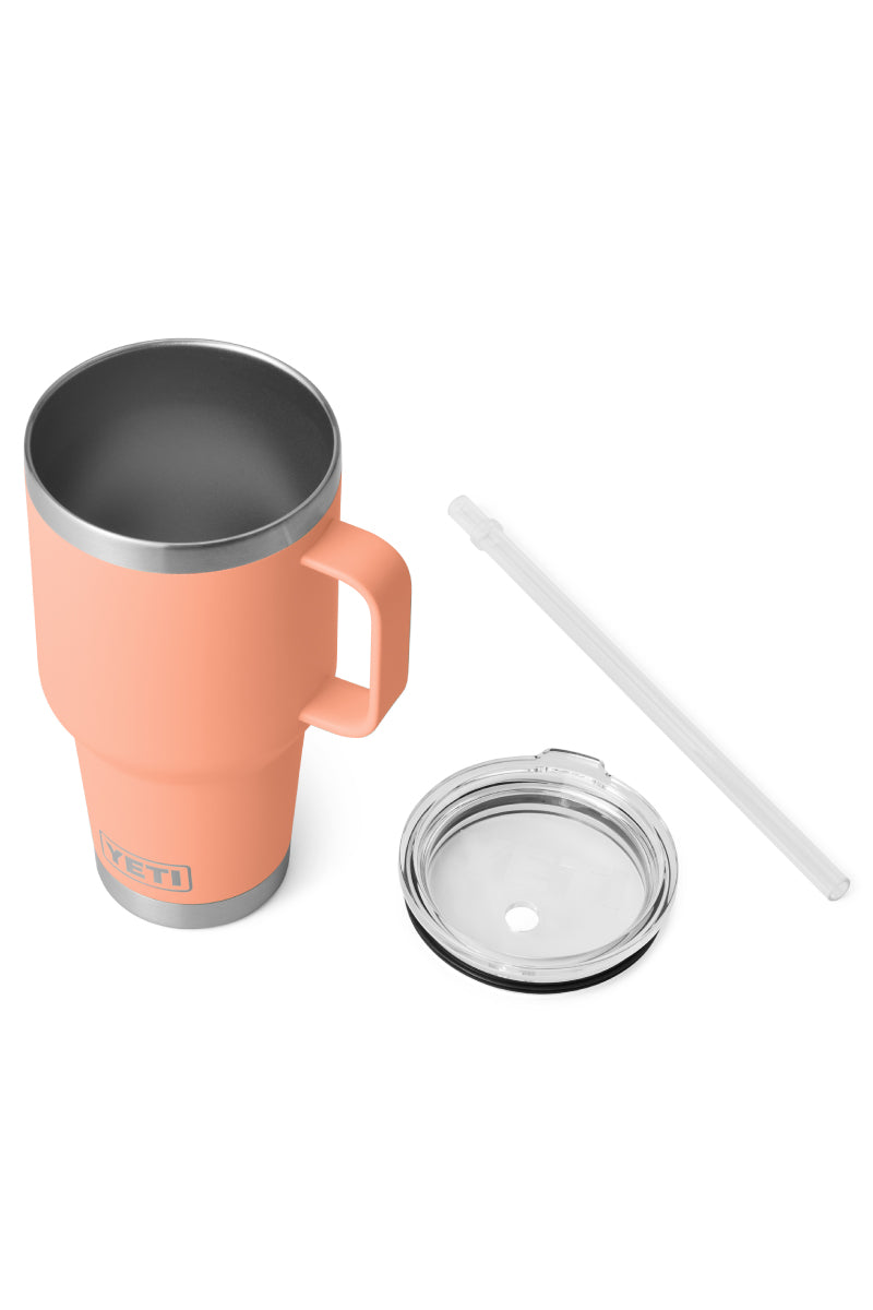 Rambler 35 oz Straw Mug - Lowcountry Peach - LCP